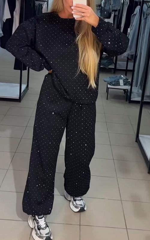 Mavis – Casual Cami Top and Flare Leg Pants Set
