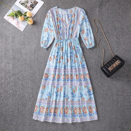 Maureen – Seaside Boho Dress