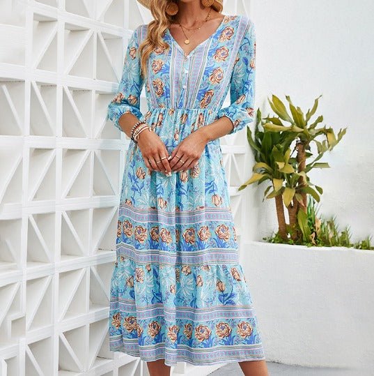 Maureen – Seaside Boho Dress