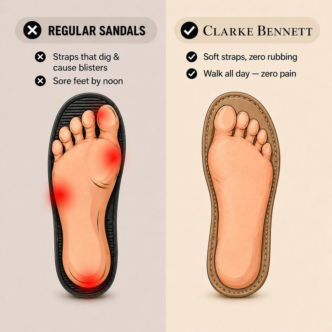 Emma – Wedge Toe-Loop Comfort Sandals