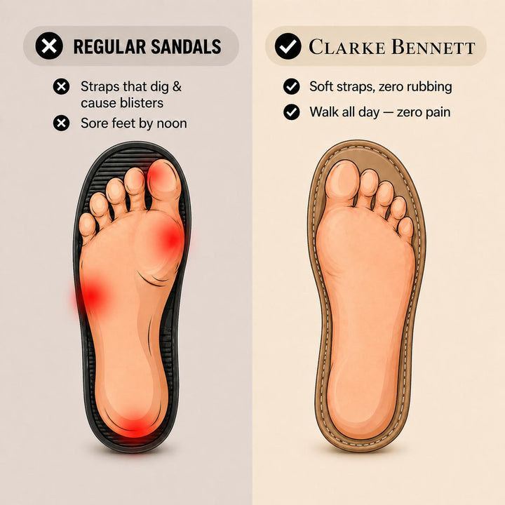 Emma – Wedge Toe-Loop Comfort Sandals