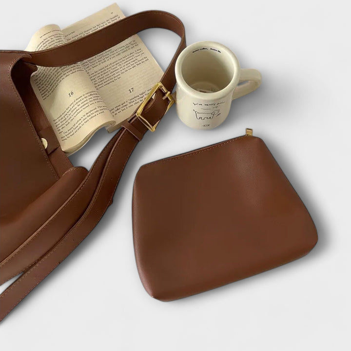 Margot – Elegant Leather Shoulder Bag