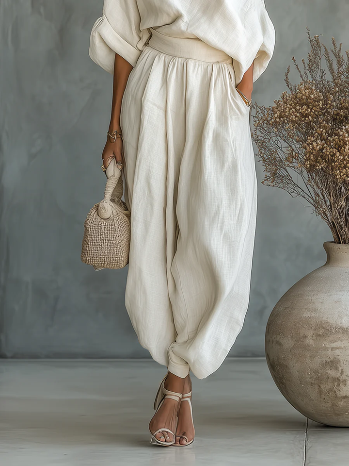 Edna – Off-Shoulder Two-Piece Set
