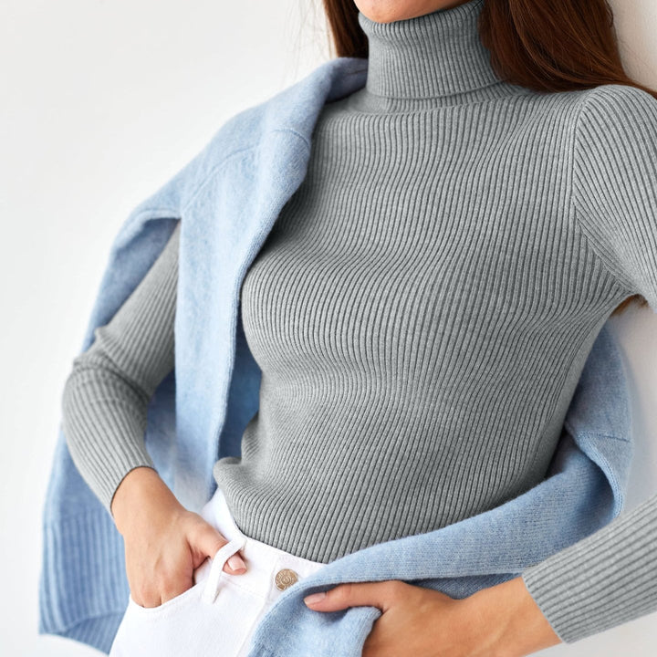 Josie – Casual Round Neck Long Sleeve Sweater