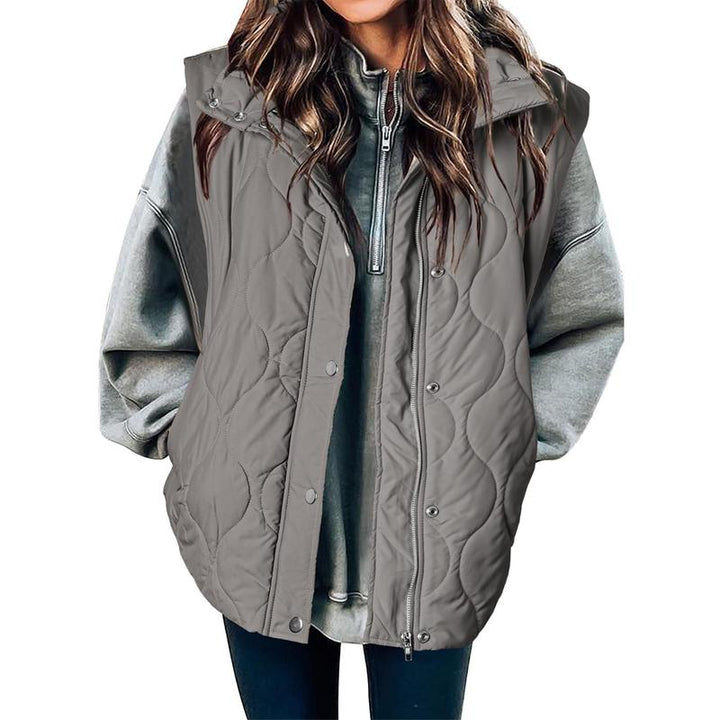 Libby – Casual Quilted Oversized Lightweight Puffer Vest