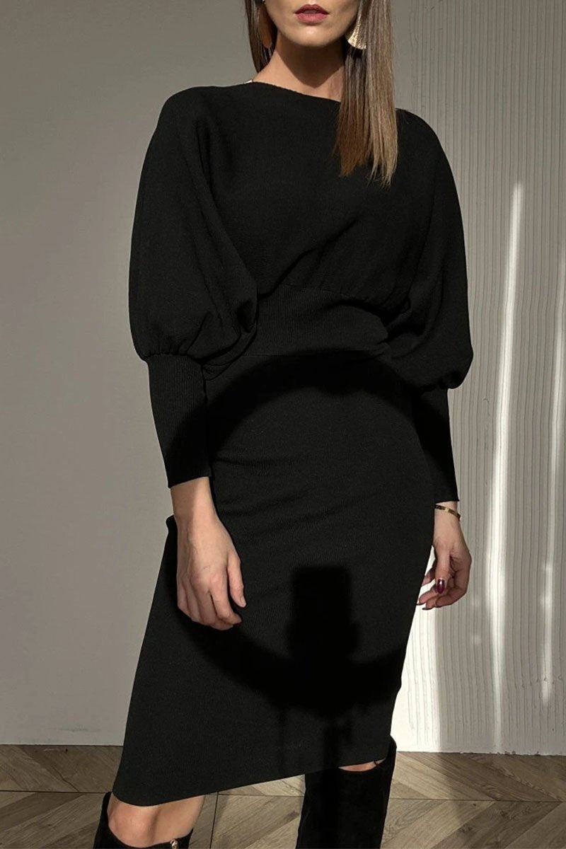 Carolyn – Classy Balloon Sleeve Dress