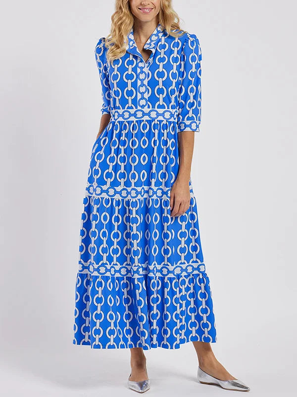 Cynthia – Chain Link Midi Dress