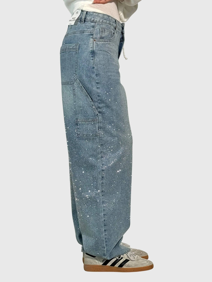Wilhelmina – Diamond Weave Tailored Pants