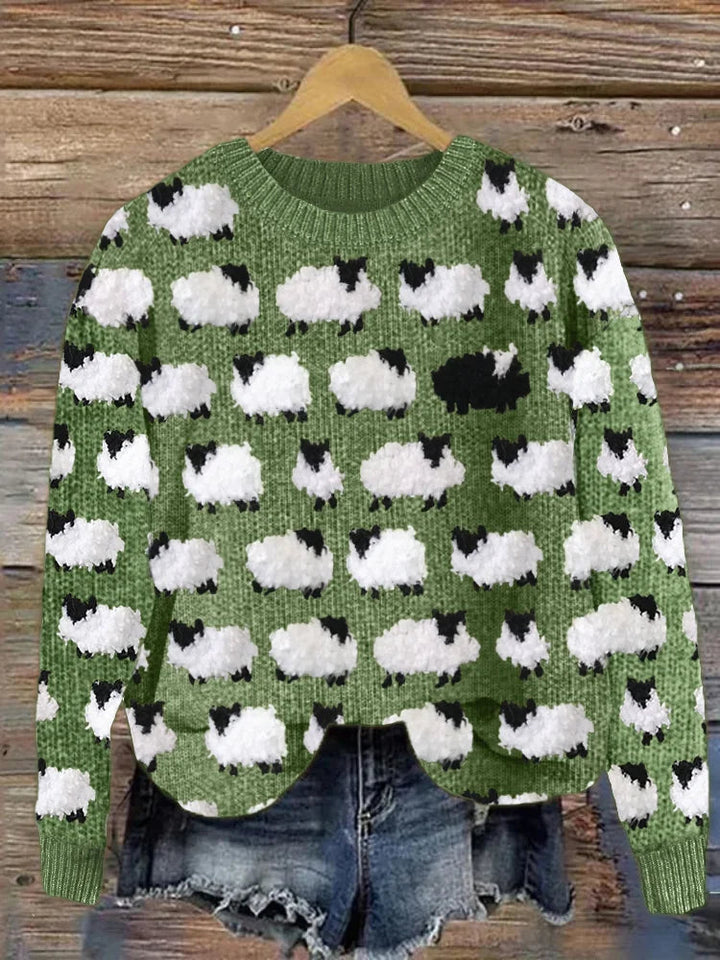 Angela – Luxe Buttoned Sweater