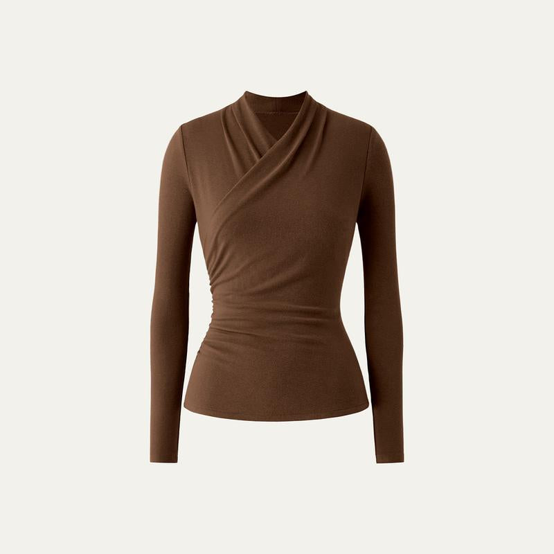 Sonia – Chic Sheer Mesh Long Sleeve Top