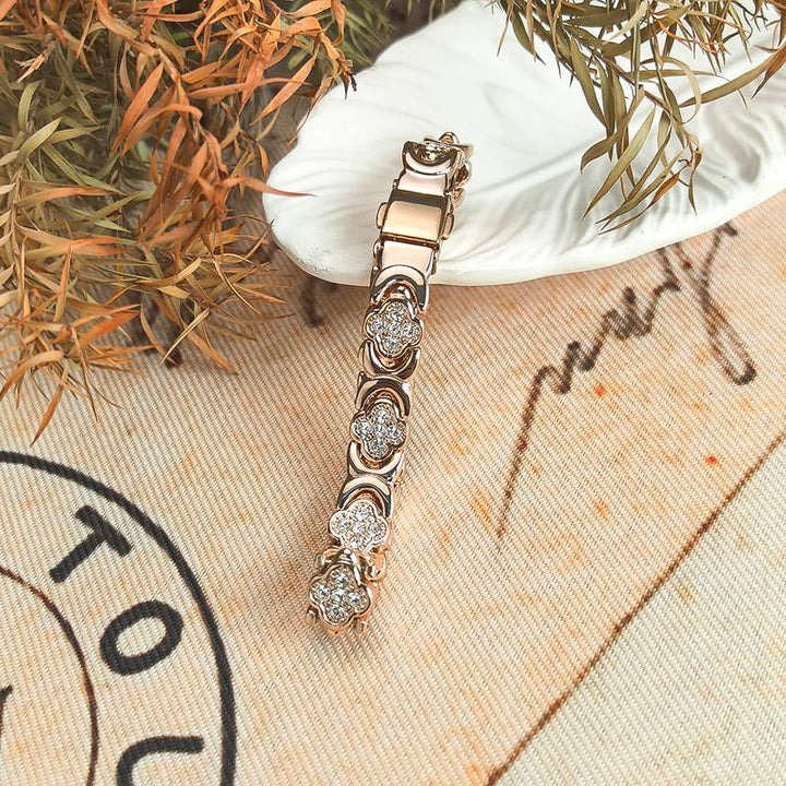 Romy – Crystal Drop Earrings in Gold and Silver