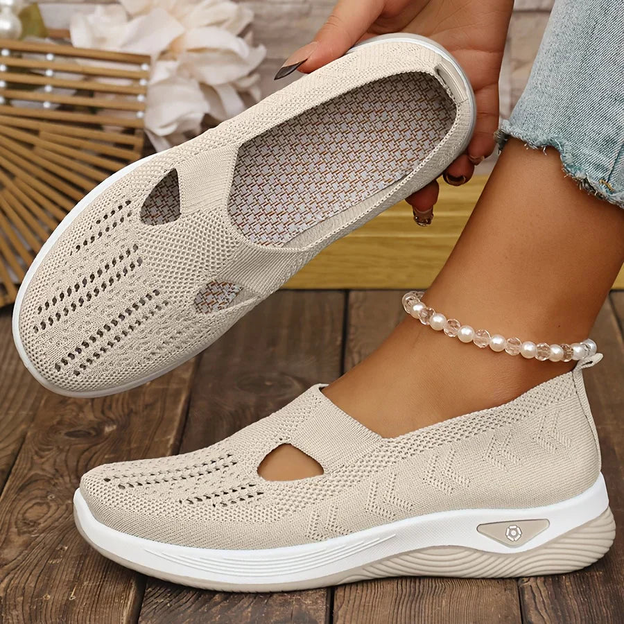 Edna – Knit Slip-On Comfort Sneakers