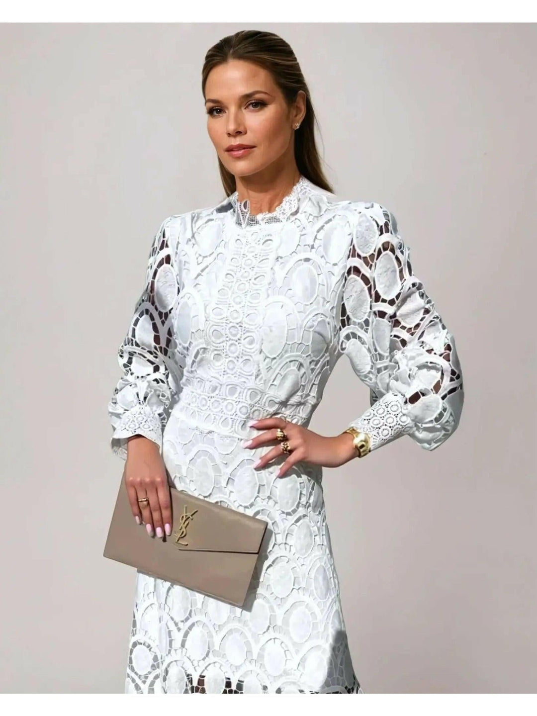Sally – French Lace Dress