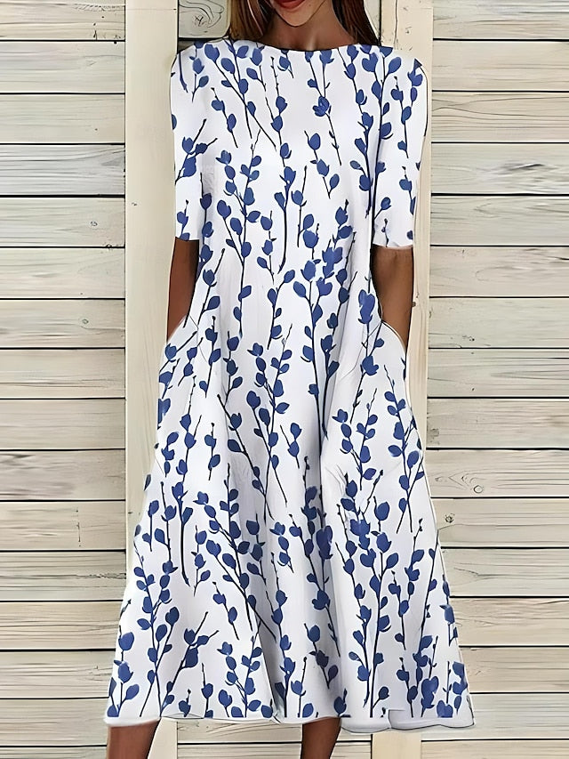 Olive – Coastal Bloom Dress