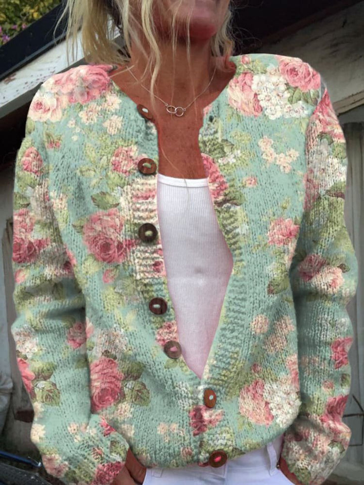 Flora – Vintage Floral Cardigan