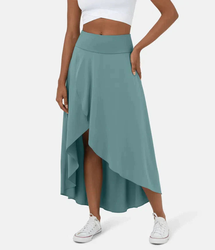 Amelie – Elegant Asymmetric Midi Skirt