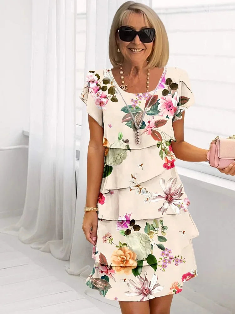 Flora – Elegant Spring Midi Dress