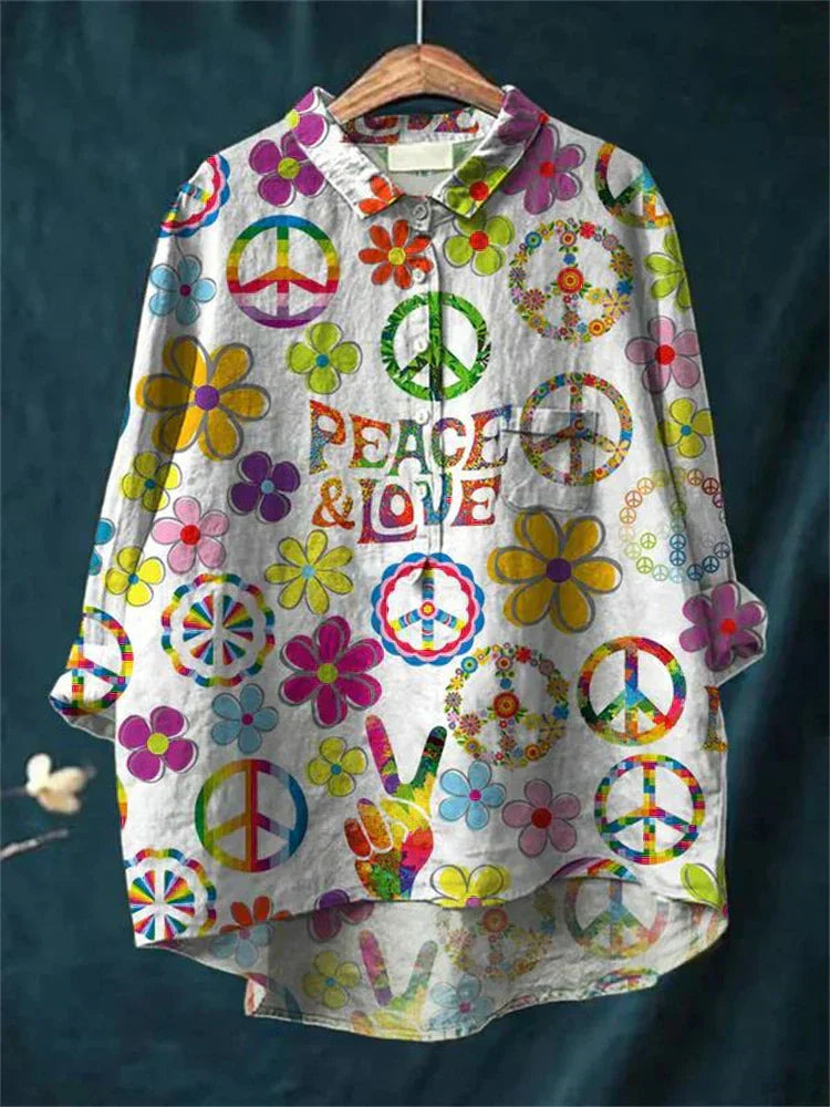 Claudine – Serene Art Shirt