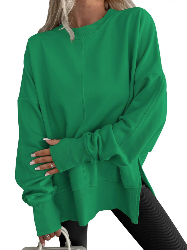 Gwen – Comfy Oversized Long Sleeve Sweatshirt