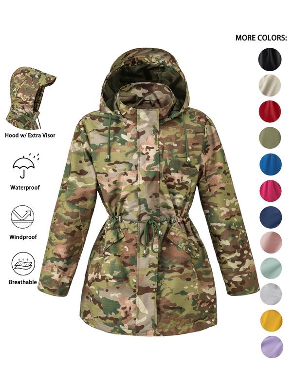 Sheena – Lightweight Hooded Trench Coat