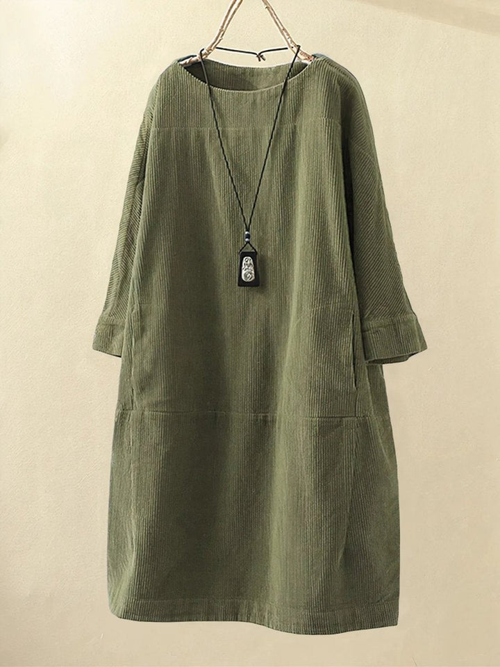 Bridie – Relaxed Fit Corduroy Midi