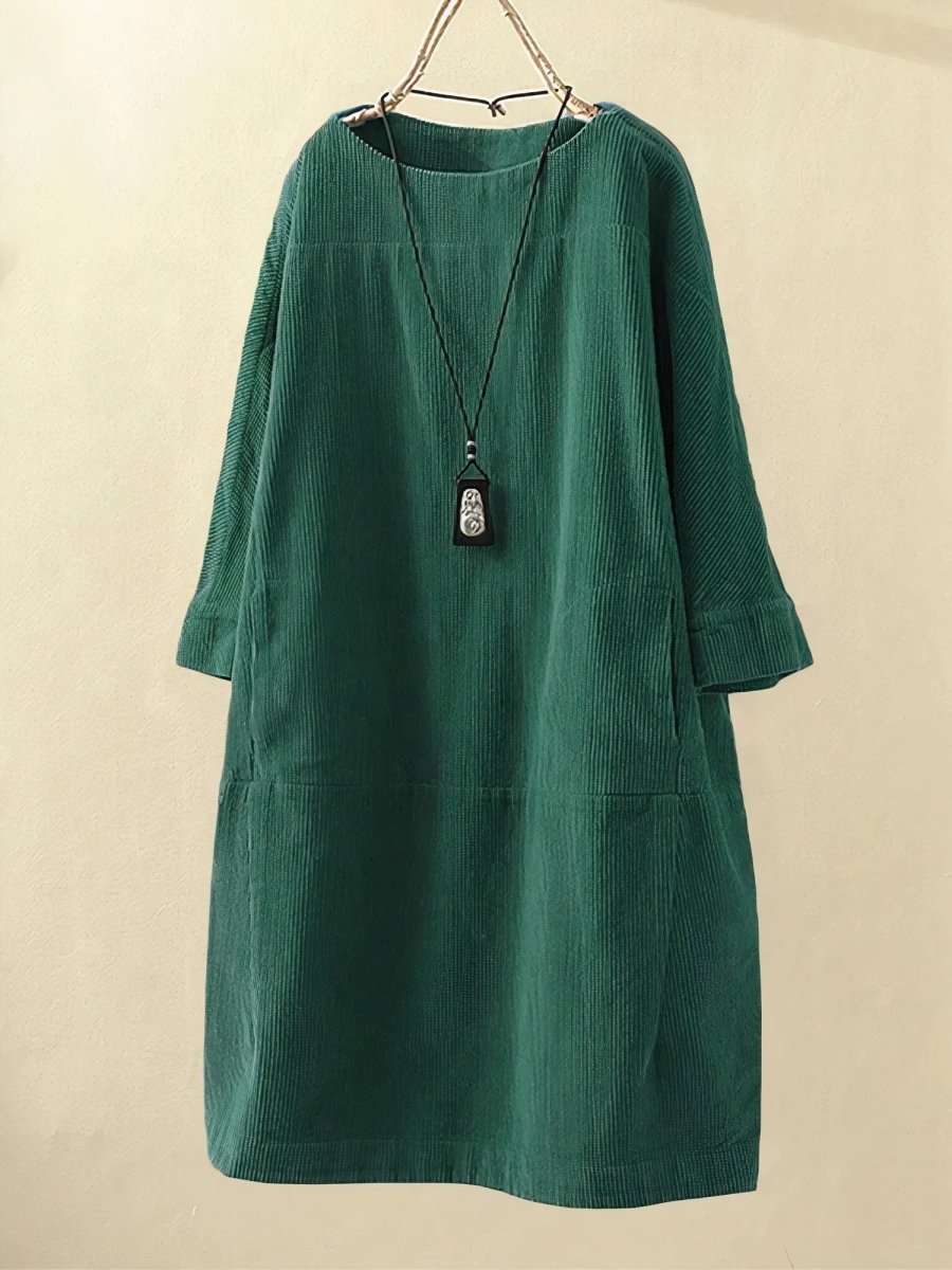 Bridie – Relaxed Fit Corduroy Midi