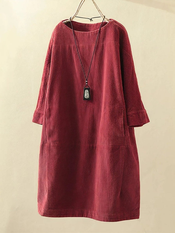 Bridie – Relaxed Fit Corduroy Midi