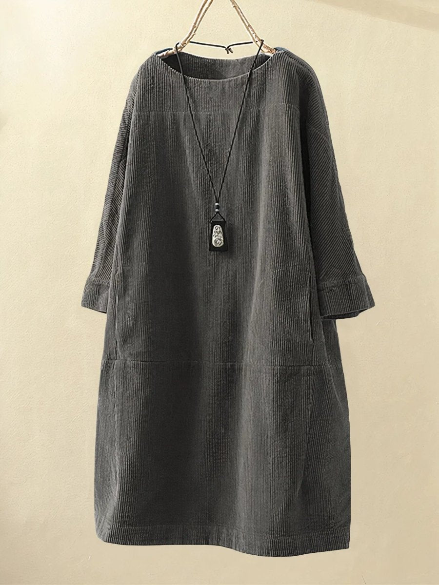 Bridie – Relaxed Fit Corduroy Midi