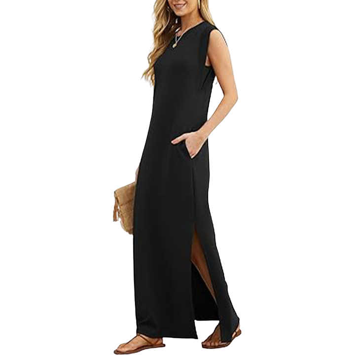 Jean – Casual Loose Maxi Dress