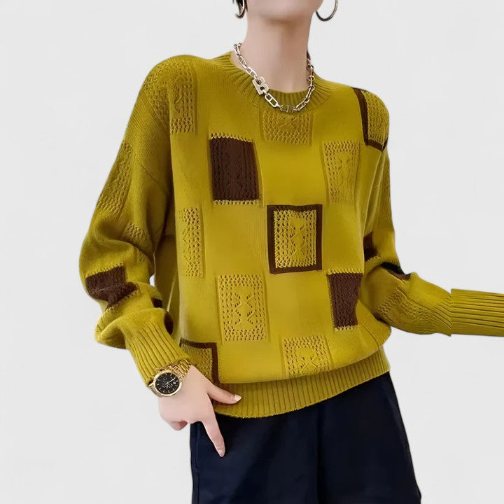 Flavia – Sophisticated Knit Sweater