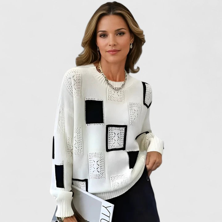 Flavia – Sophisticated Knit Sweater