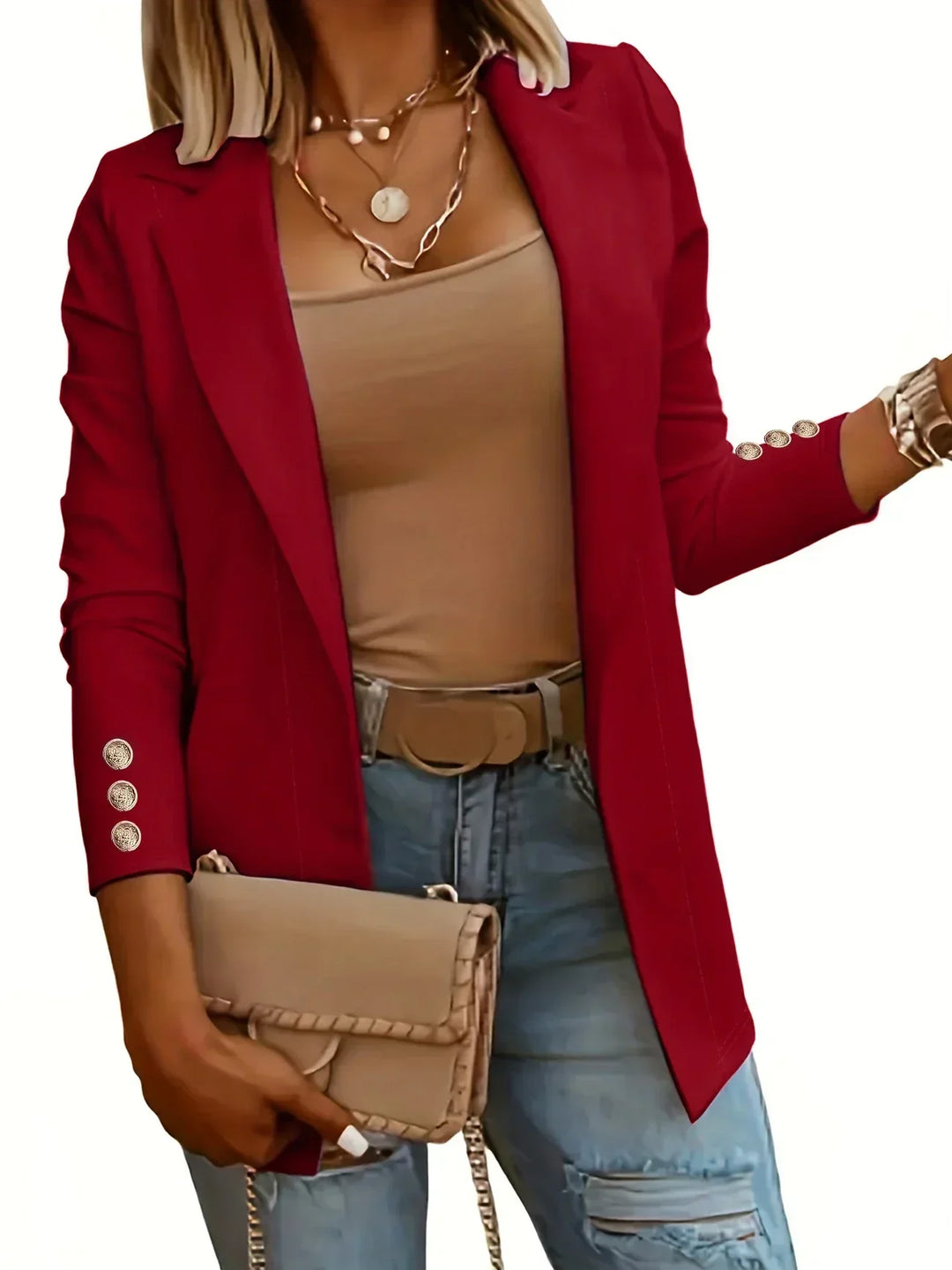 Teresa – Classic Leather Moto Jacket