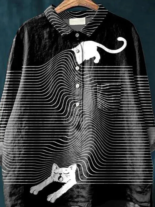 Cora – Cat Art Shirt