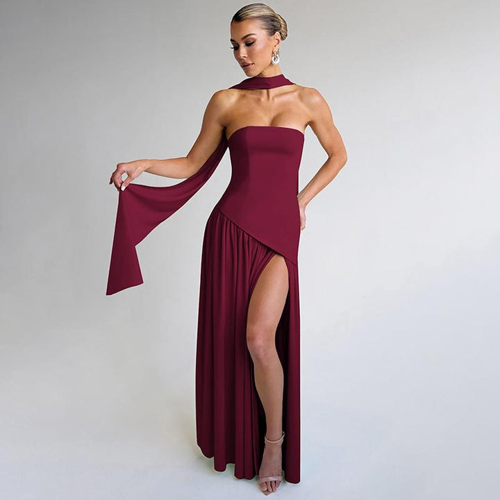 Sheena – Elegant Sleeveless Bodycon Maxi Party Dress