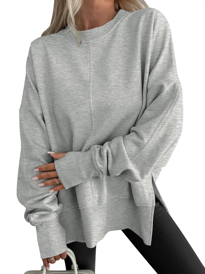 Gwen – Comfy Oversized Long Sleeve Sweatshirt