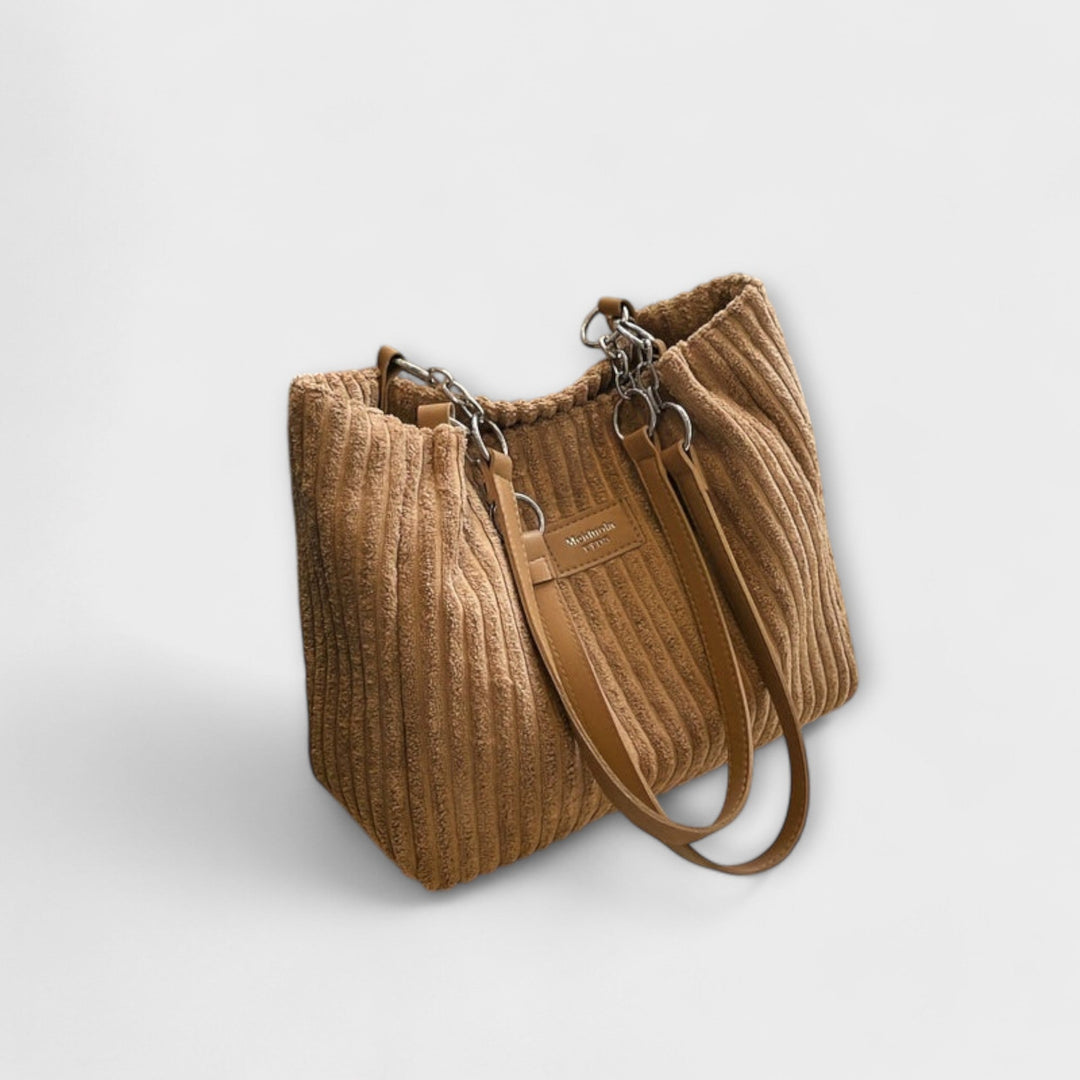 Pamela – Soft Cord Shoulder Bag