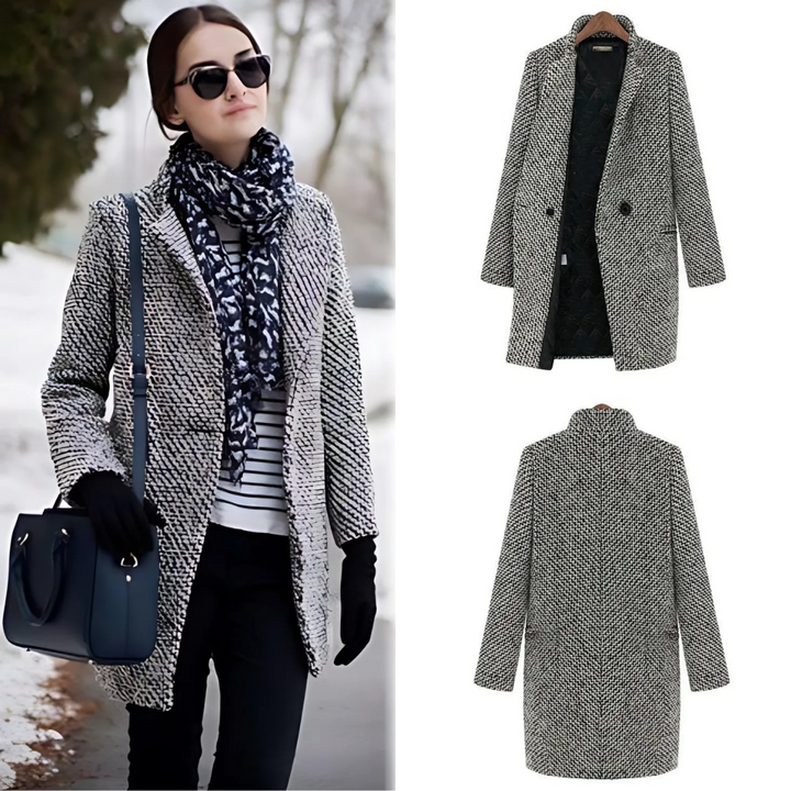 Amara – Long Wool Coat