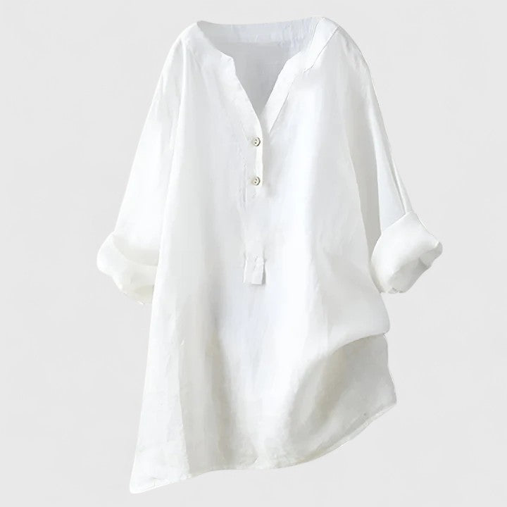 Clementine – Elegant Button-Front Shirt