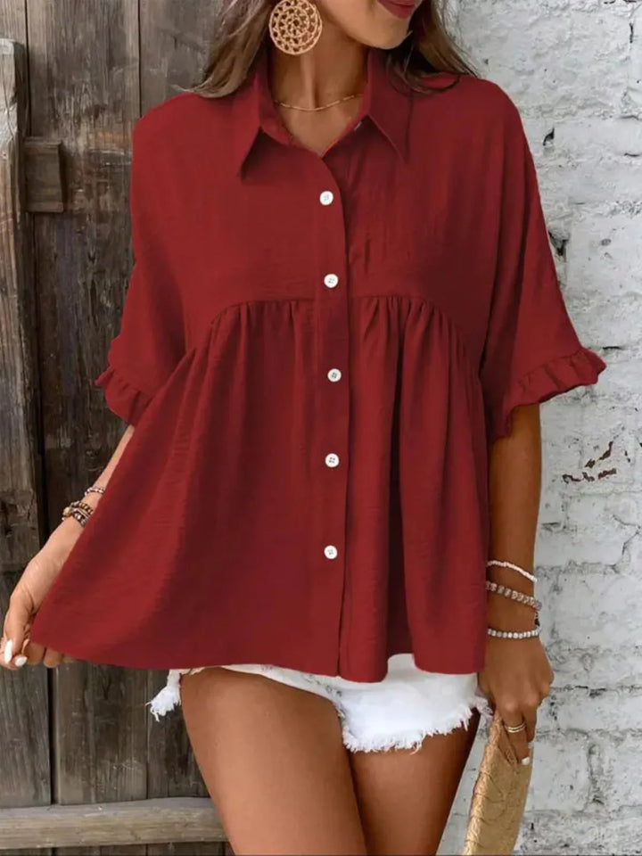 Deirdre – Everyday Short Sleeve Top