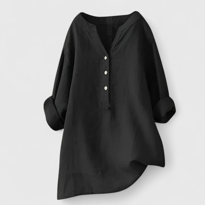 Clementine – Elegant Button-Front Shirt