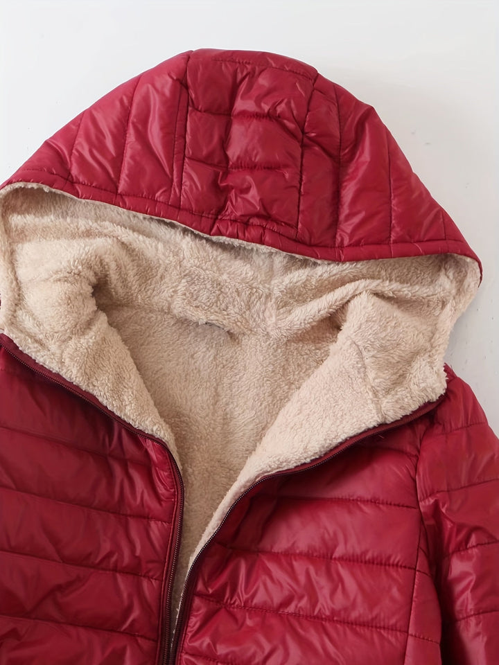 Vicky – Cosy Fleece-Lined Puffer Jacket