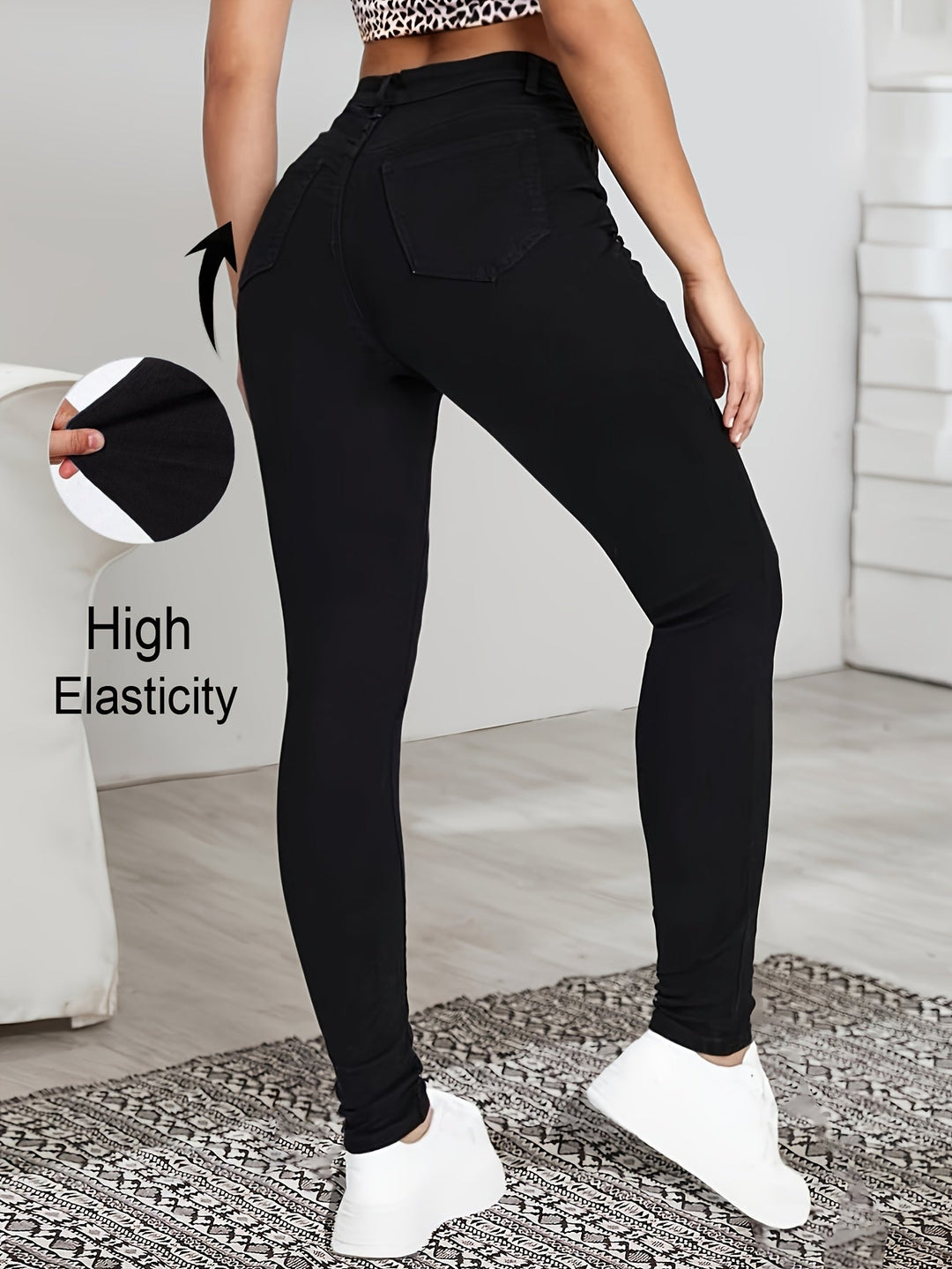 Jill – Comfy High-Waist Wide Flow Pants