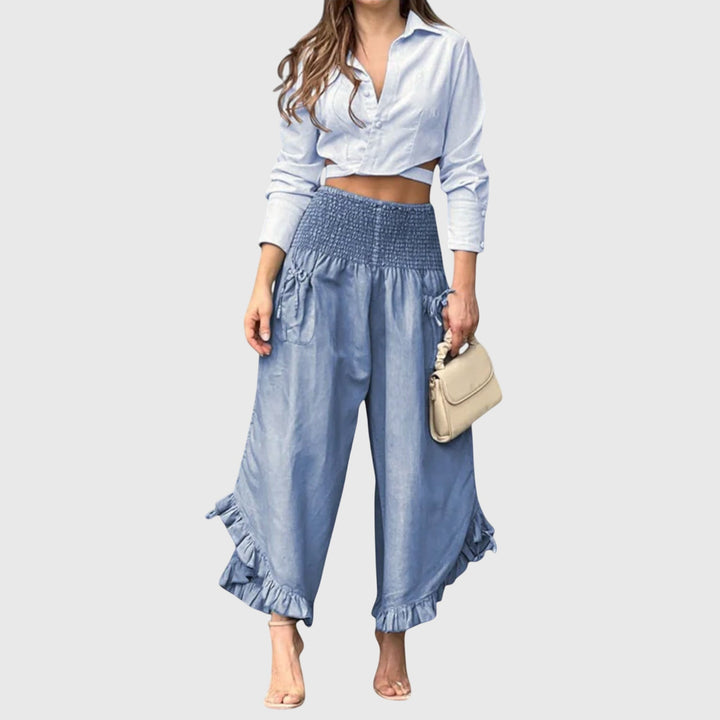 Odette – Casual Pleated Pants