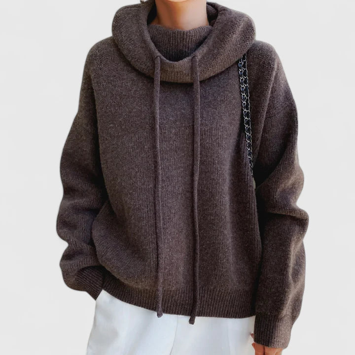Stella – Cosy Knit Hoodie