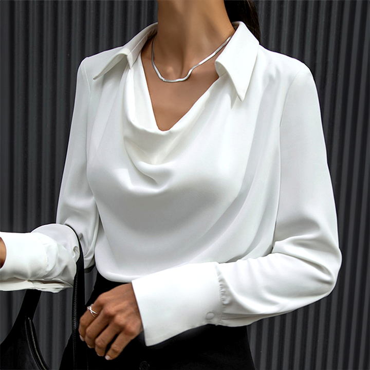 Eileen – Casual V-Neck Wrap Top