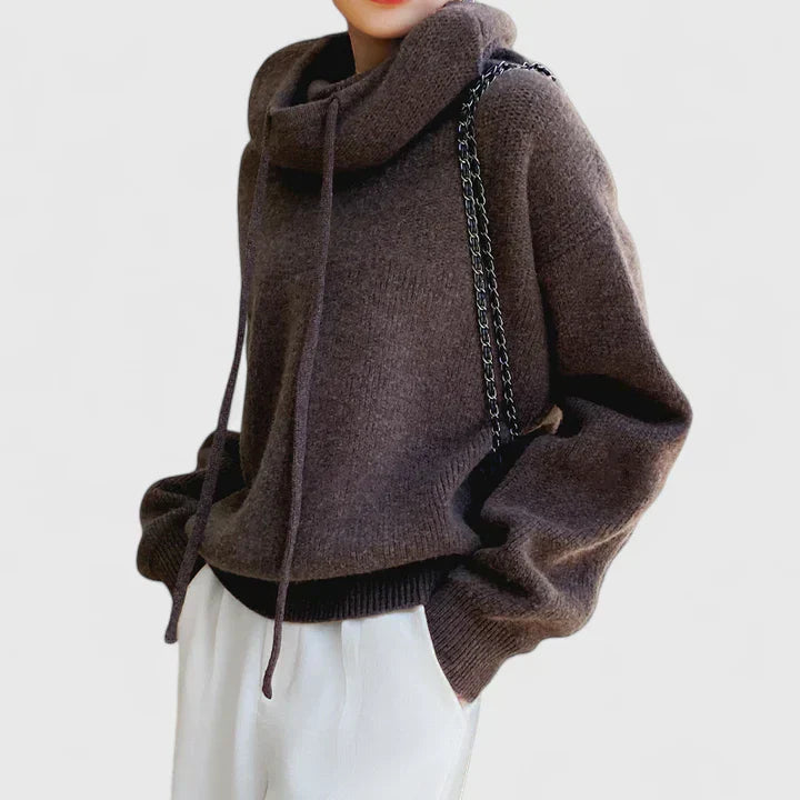 Stella – Cosy Knit Hoodie