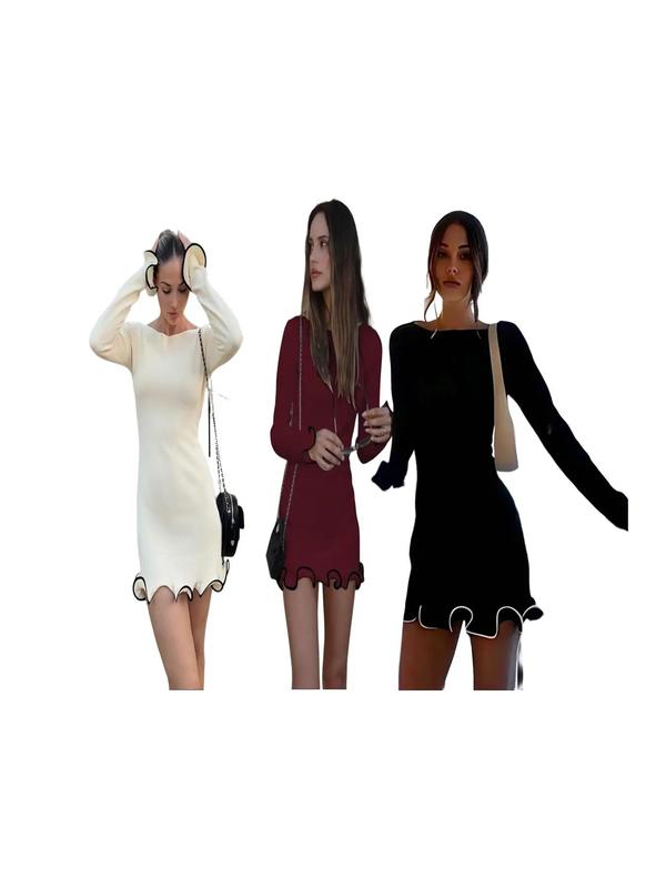 Jean – Stylish Puff Sleeve Mini Dress
