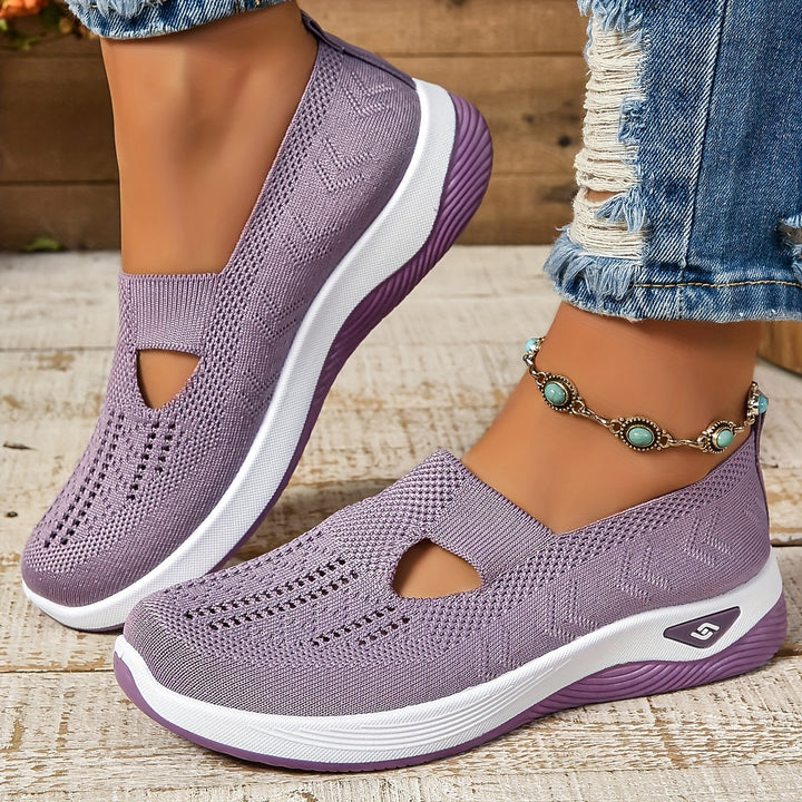 Edna – Knit Slip-On Comfort Sneakers