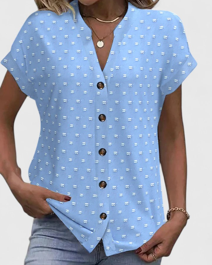 Maude – Comfortable V-Neck Shirt