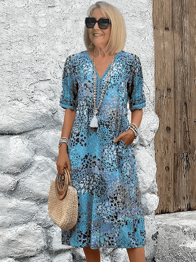 Norma – Ocean Breeze Summer Dress